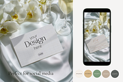 Orchid Neutral RSVP Card Mockup, a Product Mockup by Serenefeeling (Thumbnail 5 of 6)