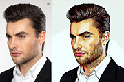 Oil Painting Photo Effect, an Action Add-On by DesignCave (Thumbnail 4 of 5)