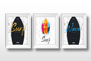 Surfing Posters, a Flyer Template by Leo Edition (Thumbnail 3 of 9)