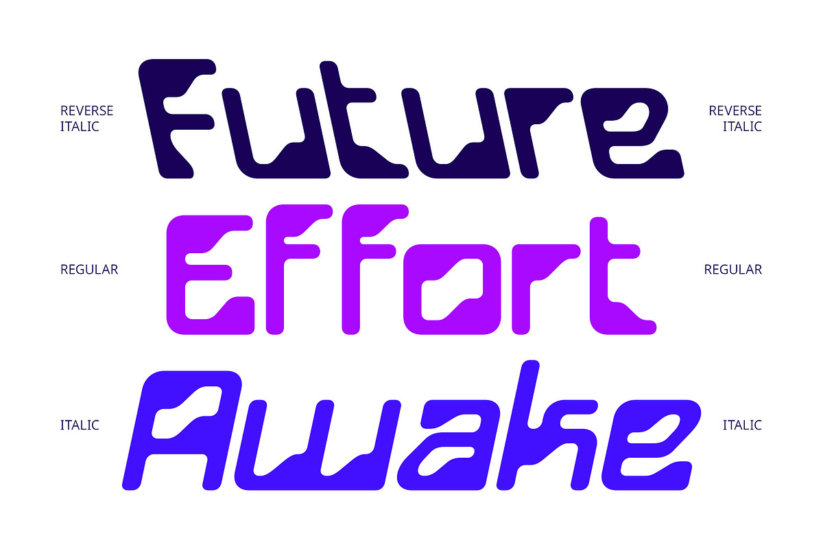 CS Boyka – Techno Font, a Sans Serif Font by Craft Supply Co. (Photo 3 of 8)
