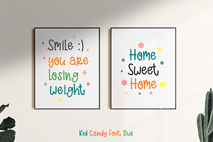 Kid Candy - Palyful Font Duo