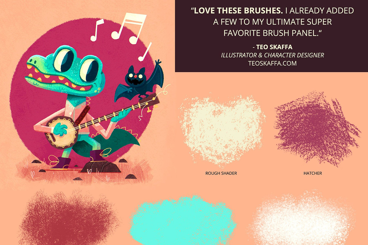 Ultimate Brush Toolbox – Pastels, a Brush Add-On by Nathan Brown (Photo 4 of 5)