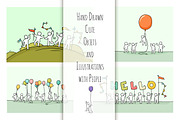 Cartoon People with Decorations, an Icon by Sapunkele (Thumbnail 2 of 2)