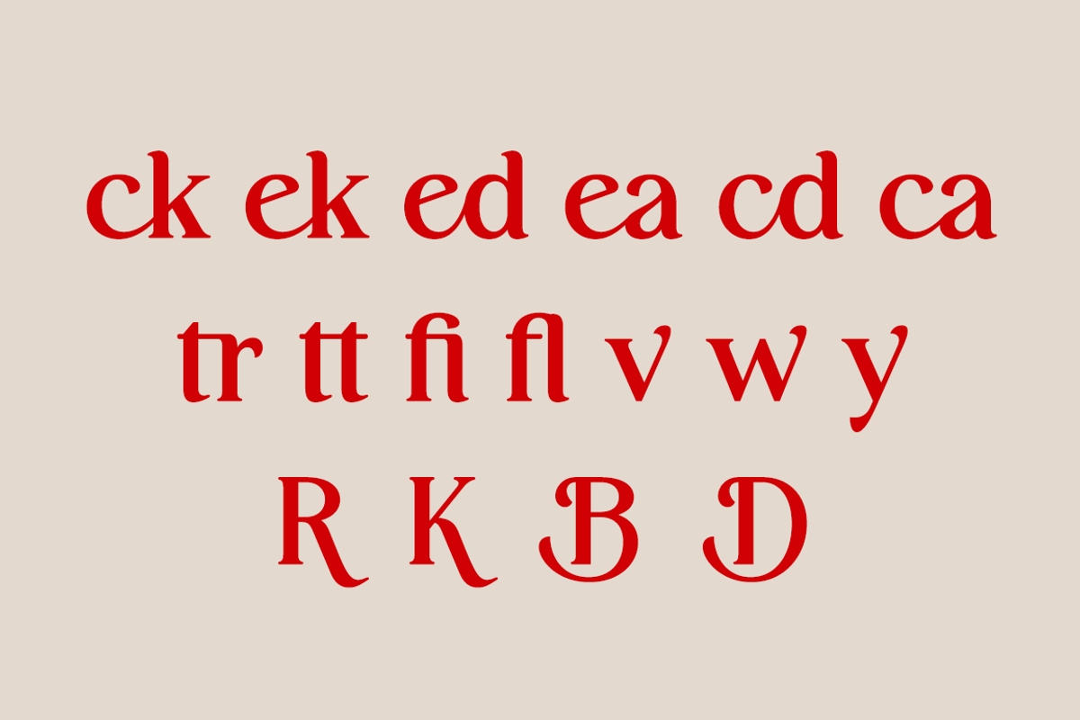 Dramtical The Display, a Serif Font by RockboyStd (Photo 11 of 12)