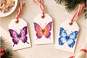 Glitter Butterfly Clipart PNG Bundle, an Animal Illustration by Ink Gallery (Thumbnail 8 of 13)
