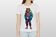 Stylish Tiger clipart, an Object Graphic by DreamerStarCo (Thumbnail 4 of 8)