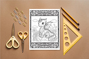 110 Cute Dragon Coloring Pages, an Animal Illustration by Blue Digital Studio (Thumbnail 3 of 5)