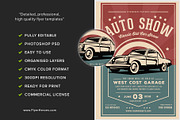 Old Classic Car Show Flyer Template, a Flyer Template by FlyerHeroes (Thumbnail 2 of 4)