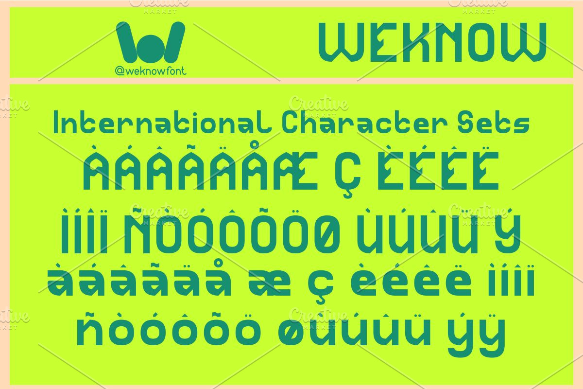 Attractive font, a Font by weknow (Photo 8 of 8)