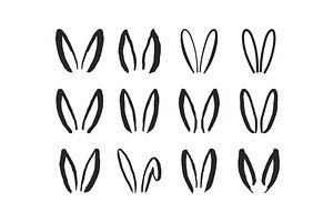 Cute Easter bunny, rabbit, hare, an Object Illustration by sceptical cactus