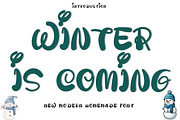 Winter Is Coming, a Handwritten Font by FreshTypeINK (Thumbnail 1 of 8)