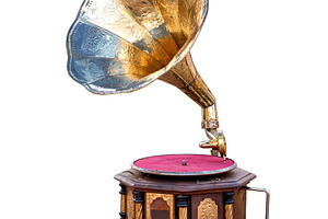 vintage gramophone