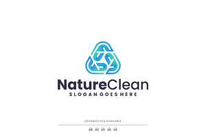 Gradient Modern Nature Logo Design, a Branding & Logo Template by Artnivora.Std