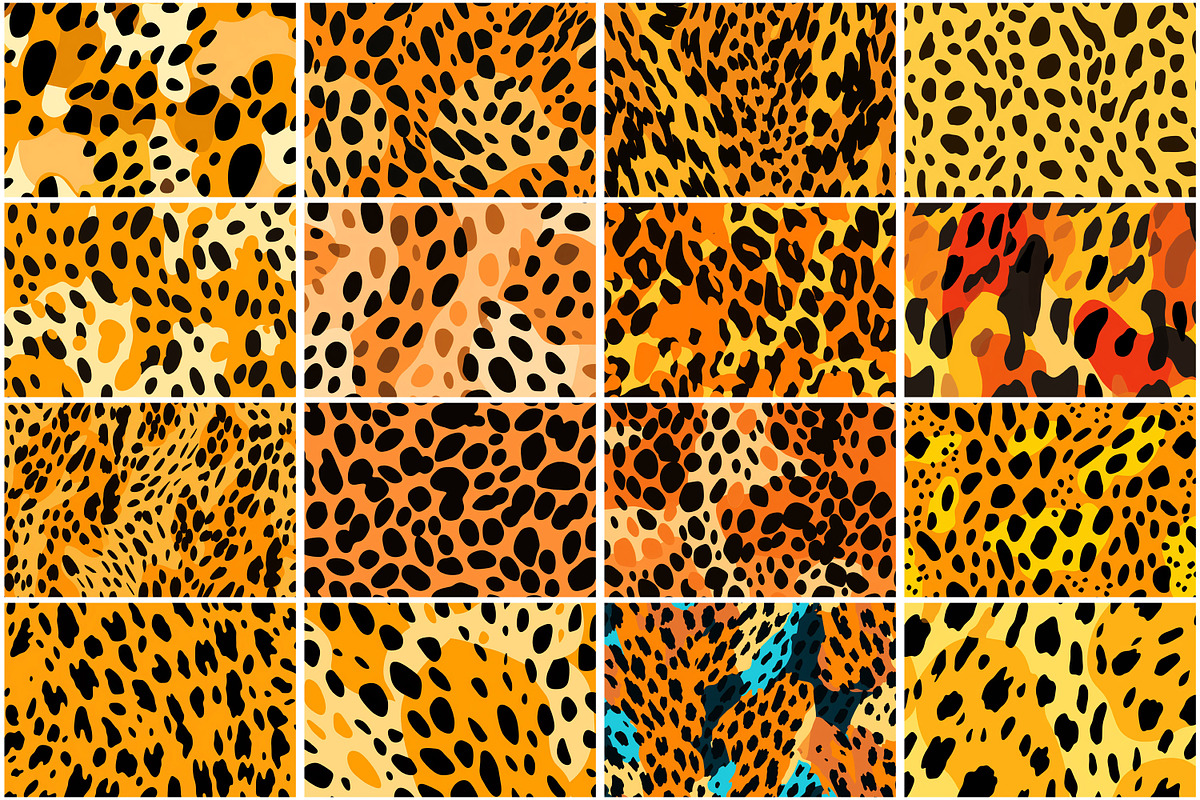 Cheetah Skin Print Digital Paper, a Texture Graphic by Forhadx5 (Photo 3 of 4)