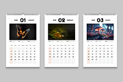 2026 Wall Calendar Template Layout, a Stationery Template by MightyDesign (Thumbnail 2 of 8)