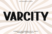 Varcity, a Script Font by InermediaSTUDIO (Thumbnail 1 of 8)