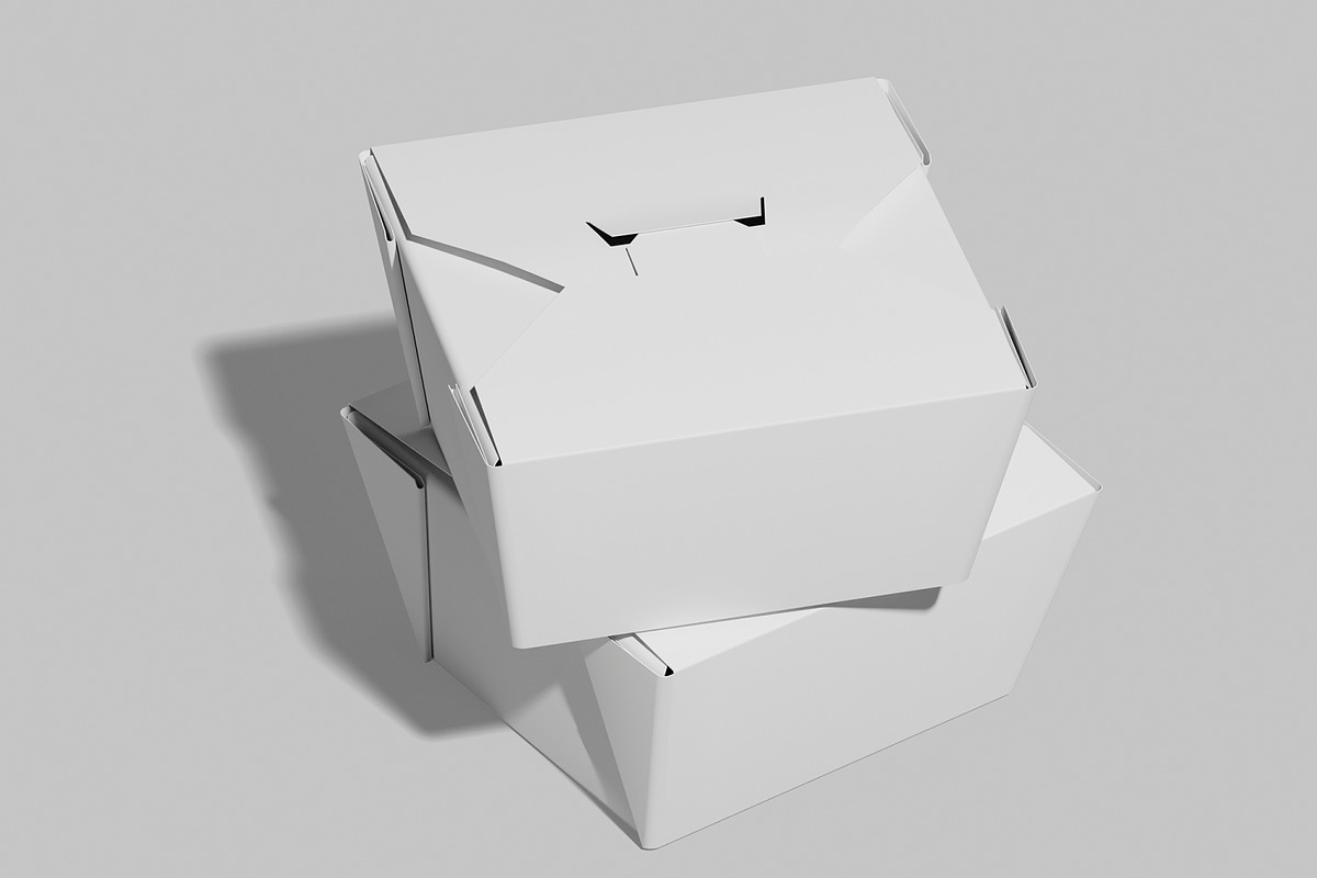 Fast Food Takeaway Mockup, a Packaging Mockup by Unerispace (Photo 3 of 5)