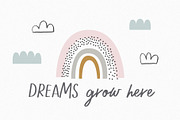 Stars and Rainbows Font Combo, a Script Font by Renata Chizhikova (Thumbnail 4 of 12)