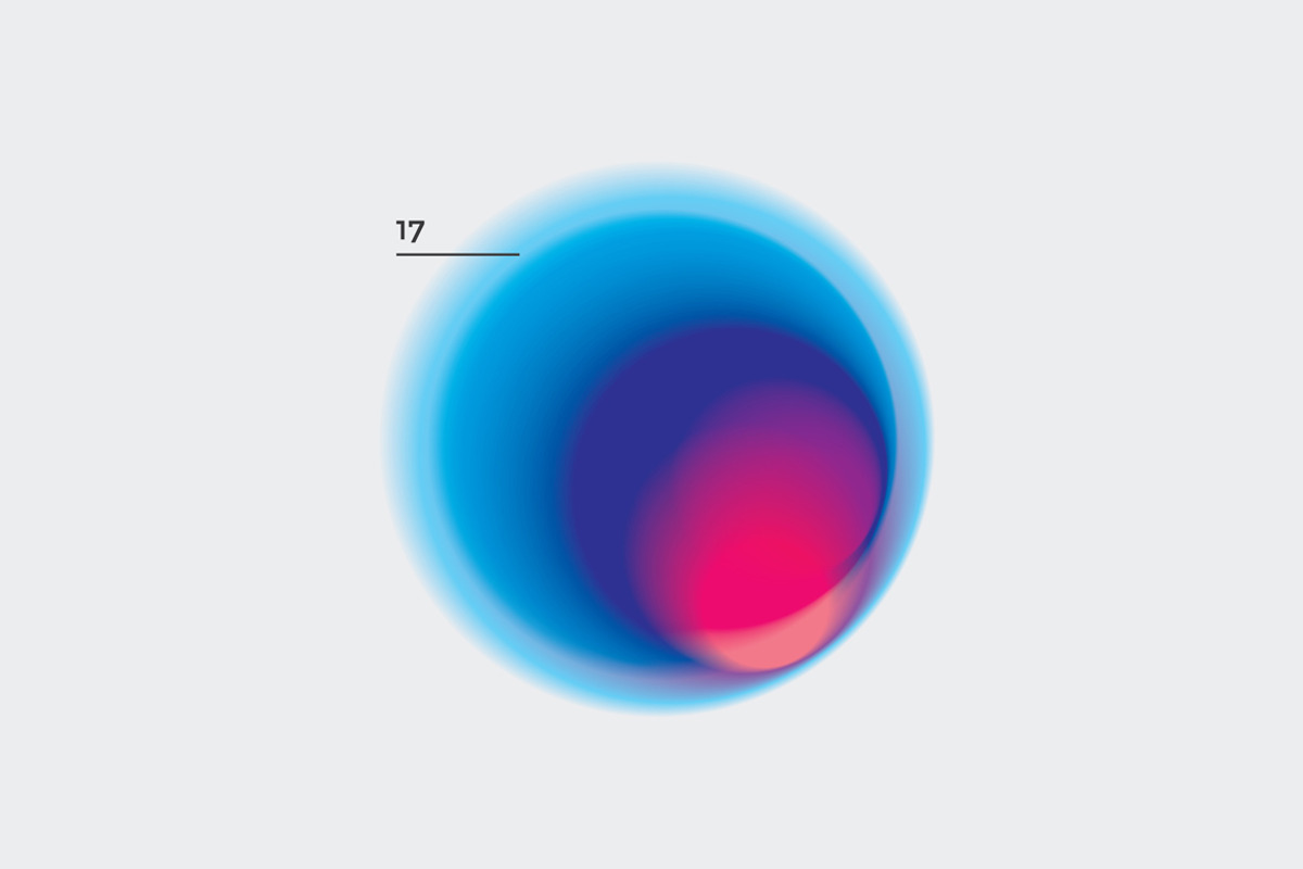 Vibrant gradient blurs, a Texture Graphic by Polar Vectors (Photo 8 of 11)
