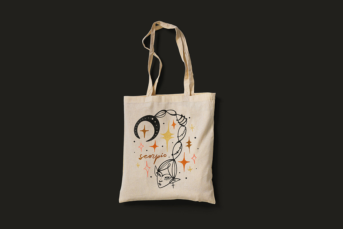 Weird Zodiac Symbols Bundle, a Decorative Illustration by Annie Konst (Photo 9 of 14)