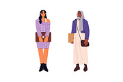 Modern diverse business people set, a Person Illustration by PaperTrident (Thumbnail 2 of 11)