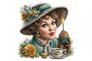 Woman Birthday Cupcake JPG, a Person Illustration by Memories By Lea (Thumbnail 9 of 17)