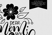 The Best Mom lettering quote bundle, an Illustration by HowJoyful  (Thumbnail 6 of 9)