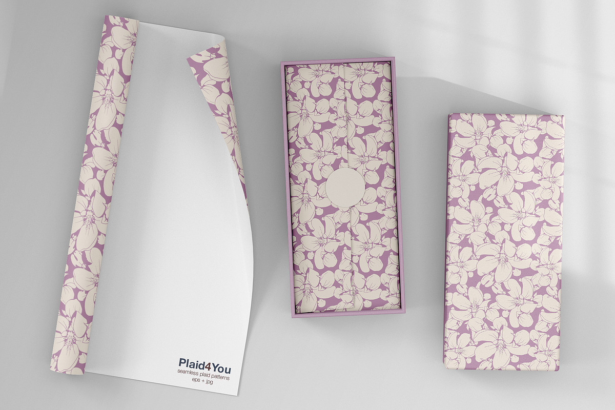Floral Seamless Pattern for Textile, a Pattern Graphic by Plaid4You (Photo 7 of 11)