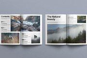Photo Album Book Layout Template, a Magazine Template by E-Type (Thumbnail 3 of 8)