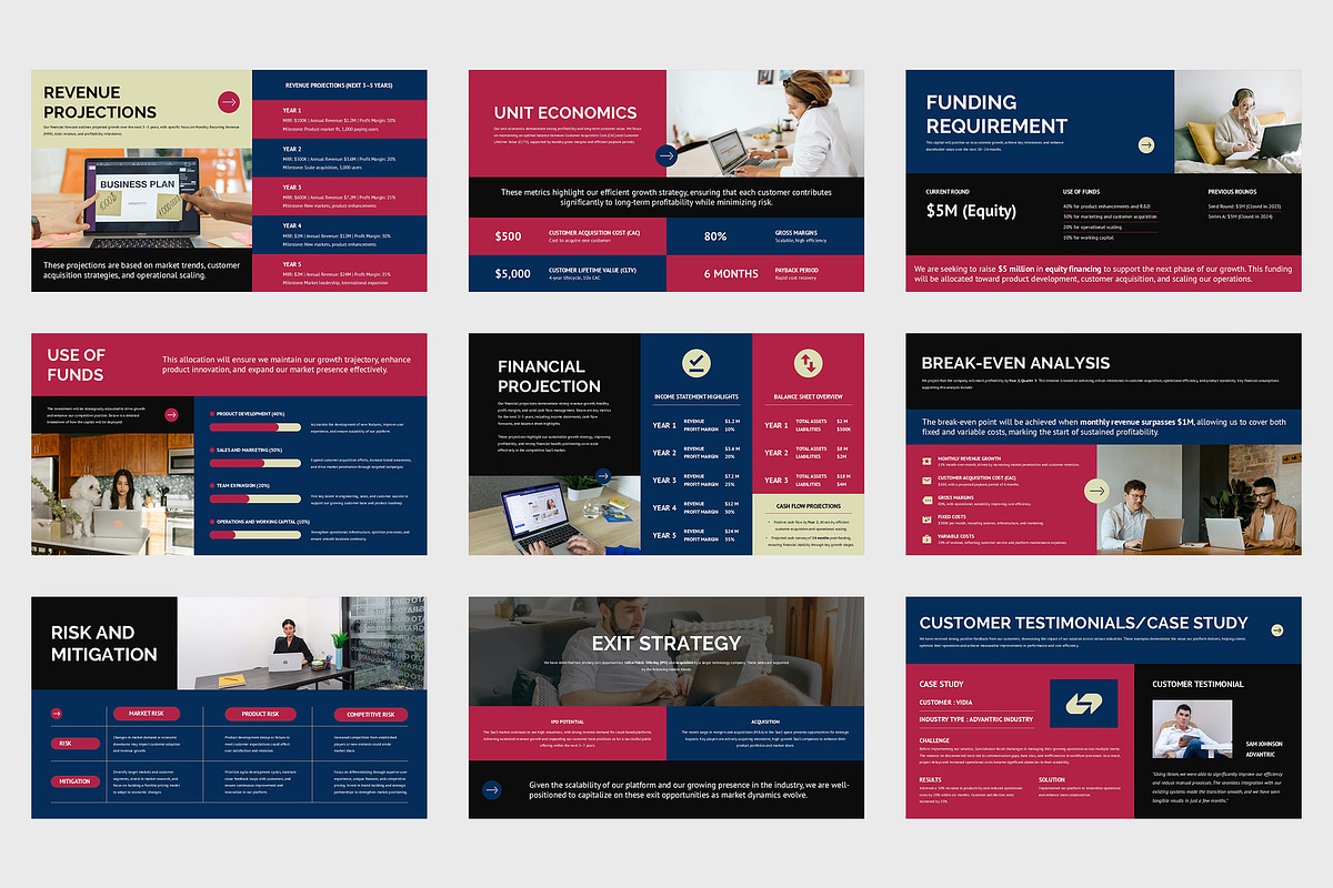 Ikrom : Saas Pitch Google Slides, a Presentation Template by Punkl Camp (Photo 9 of 10)