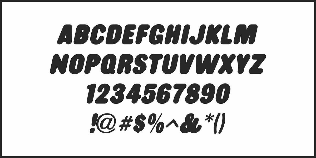 Wood Rounded JNL, a Sans Serif Font by Jeff Levine Fonts (Photo 5 of 5)
