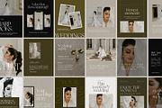 60 Instagram Templates | Canva Set, a Social Media Template by Adam and Grace (Thumbnail 1 of 23)