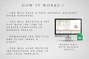 Digital Menu Template Google Sheets, a Templates & Theme by BRANDcontent (Thumbnail 6 of 7)