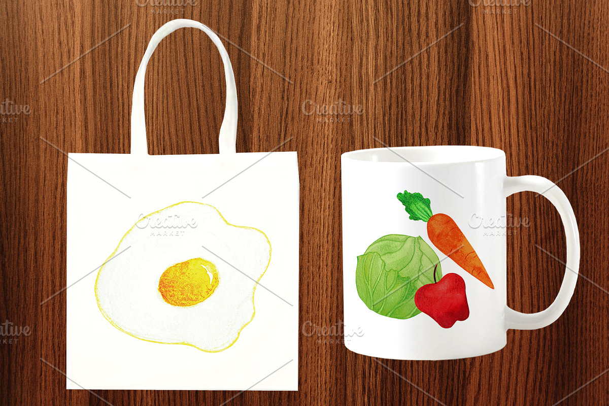 South East Asia Healthy Food, a Food Illustration by Graphic Cook (Photo 2 of 3)