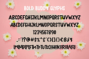 Bold Buddy - A Quirky Display Font, a Font by Soey Studio (Thumbnail 7 of 8)