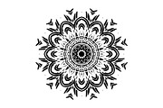 Black White Mandala Illustration Set, a Decorative Illustration by NJ Himel (Thumbnail 20 of 101)
