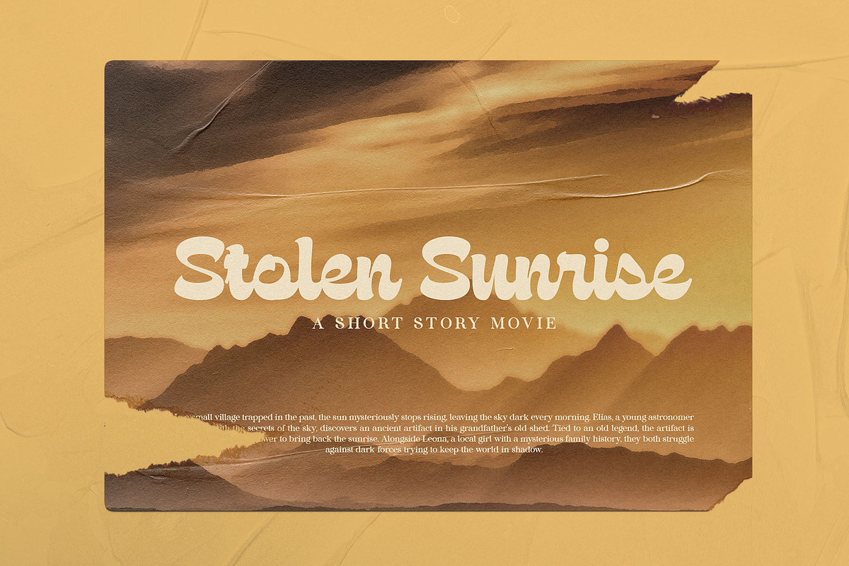 Lorelco | Retro Script, a Script Font by Lemonthe (Photo 7 of 8)