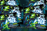 Futuristic Space Flyer, a Flyer Template by regalDRAW (Thumbnail 3 of 3)