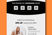 Modern Email Newsletter Template, an UI Kit Template by MightyDesign (Thumbnail 5 of 9)