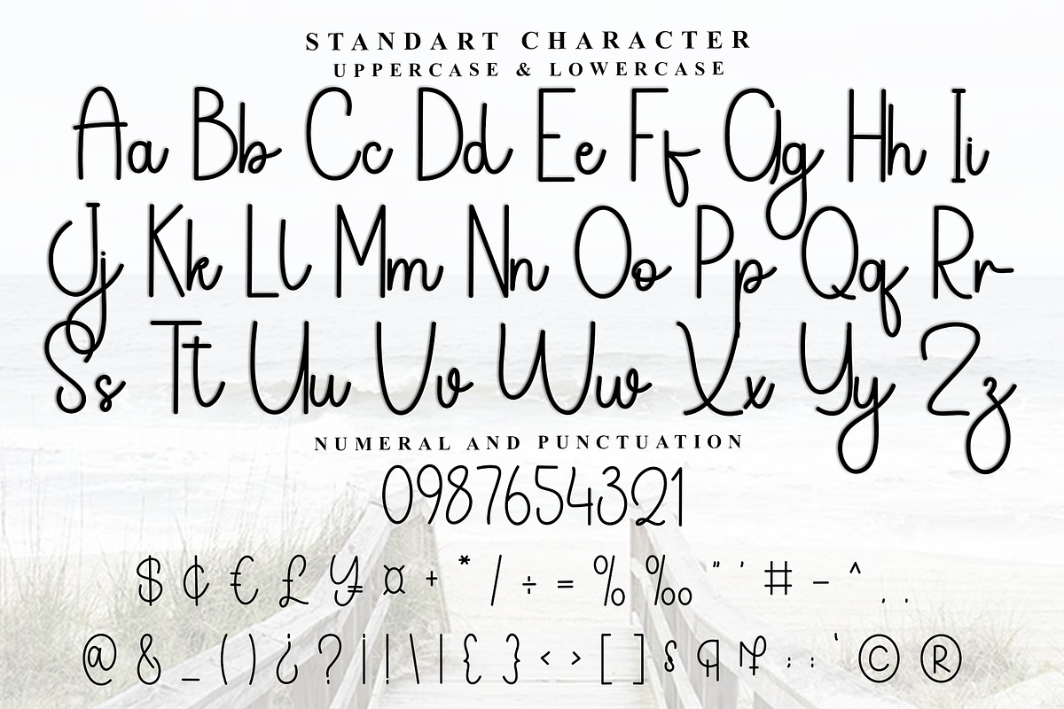 Vanilla, a Handwritten Font by FreshTypeINK (Photo 4 of 8)