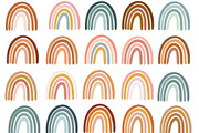 Set 38 PNG rainbows digital, a Graphic by Favorites_Art (Thumbnail 1 of 2)