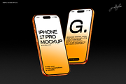 iPhone 17 Pro Mockup Set, an iPhone Mockup by Grid&Glow (Thumbnail 8 of 11)