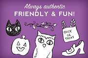 Halloween Sketch Collection, an Illustration by Jaleh Afshar (Thumbnail 3 of 4)