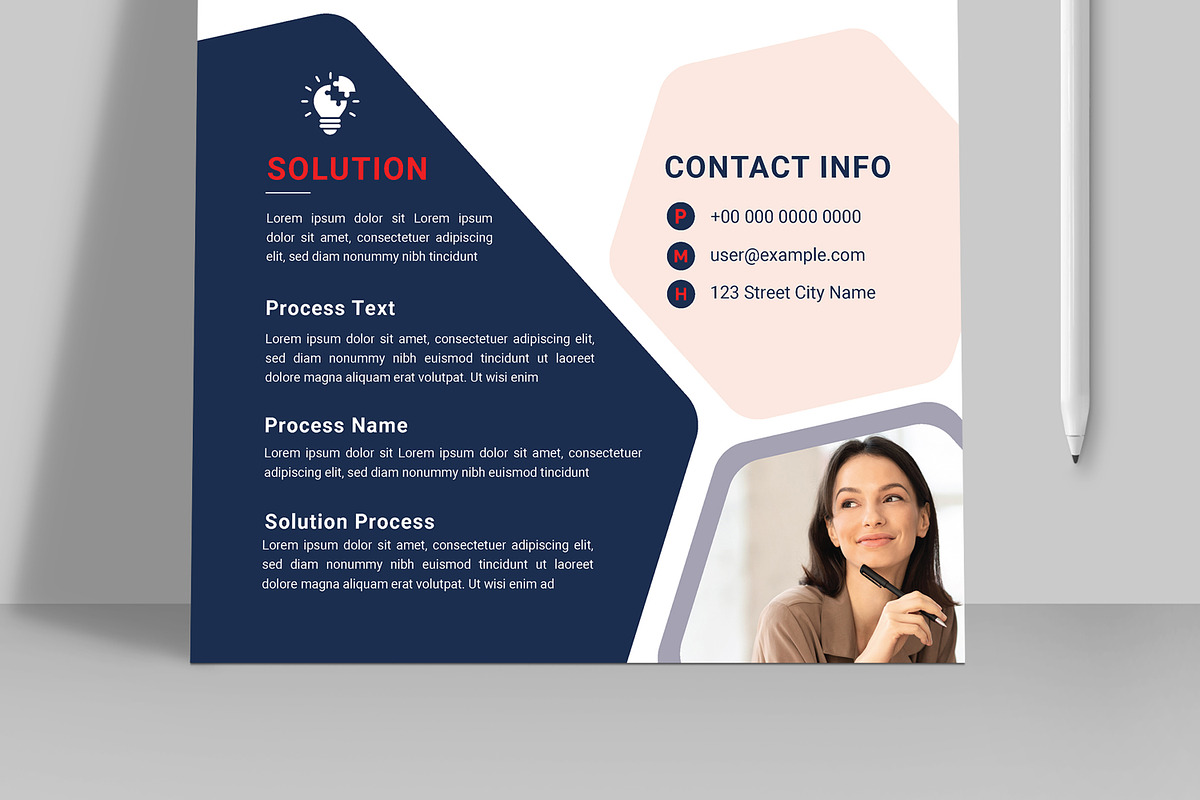 Case Study Template, a Stationery Template by MightyDesign (Photo 5 of 8)