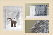 Cartoon Christmas animals and Santa, an Animal Illustration by essskina (Thumbnail 9 of 11)