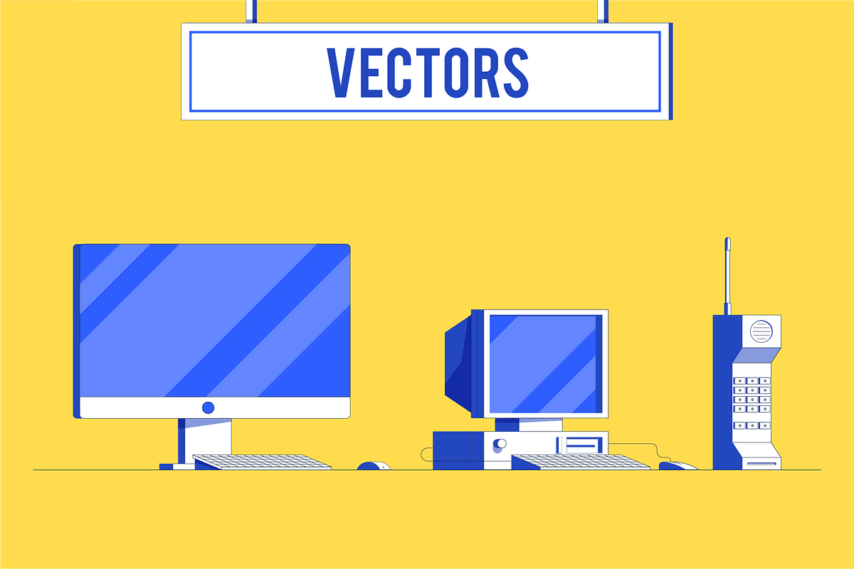 Technology illustration pack, a Technology Illustration by Joseph Chernashki (Photo 5 of 8)