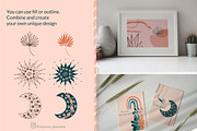 Abstract linear ethnic Boho Clipart, an Object Graphic by Tatyana_Zenartist (Thumbnail 8 of 11)