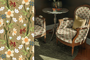 Vintage Garden Pattern Collection, a Pattern Graphic by PenguinArtStudio (Thumbnail 3 of 8)