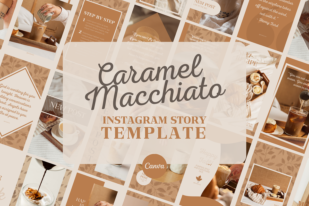 INSTAGRAM STORY CANVA TEMPLATE, a Social Media Template by The Little Lily Studio (Photo 1 of 5)