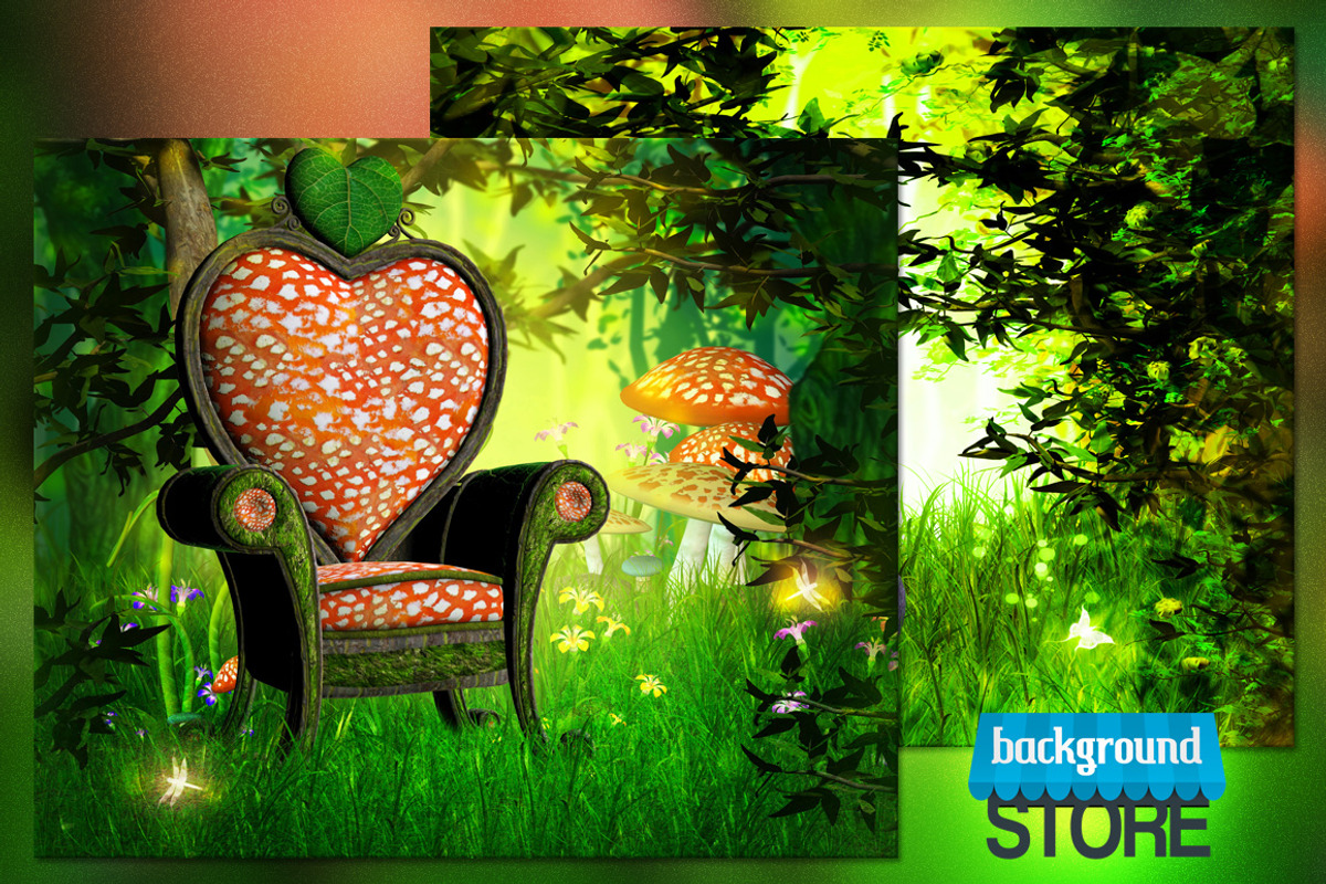 Magic Garden Background